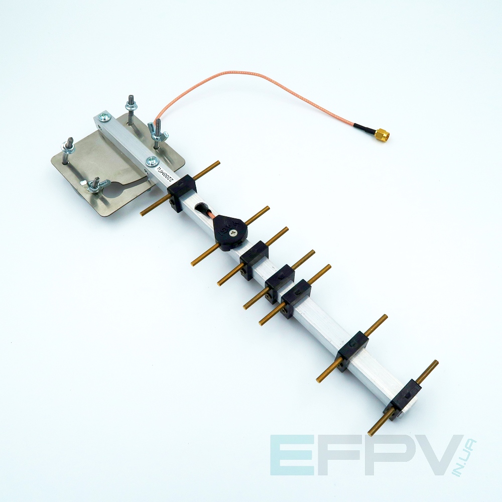 Антена Yagi 2200 MHz 7 секцій 11,9 dBi