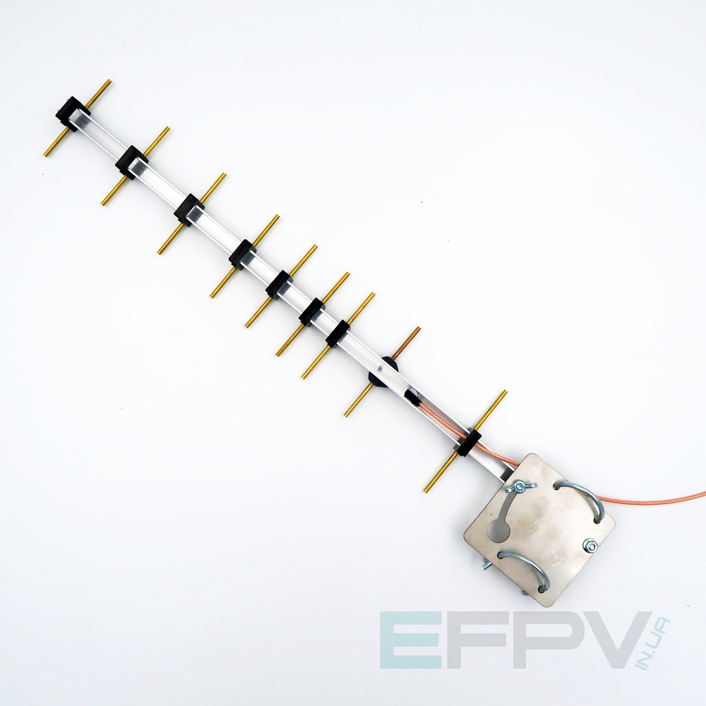Антена Yagi 1700 MHz 9 секцій 13,4 dBi