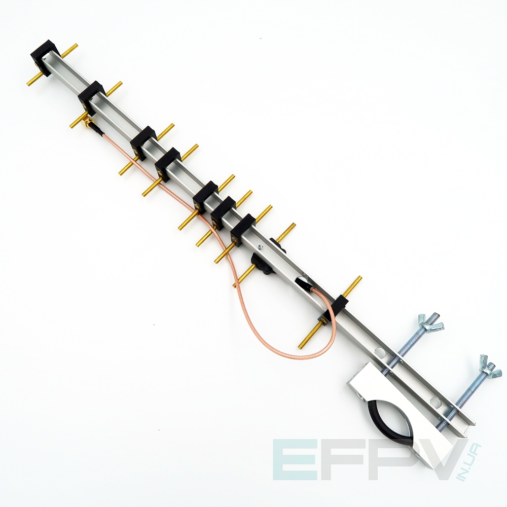 Антена Yagi 2100 MHz 9 секцій 13,4 dBi