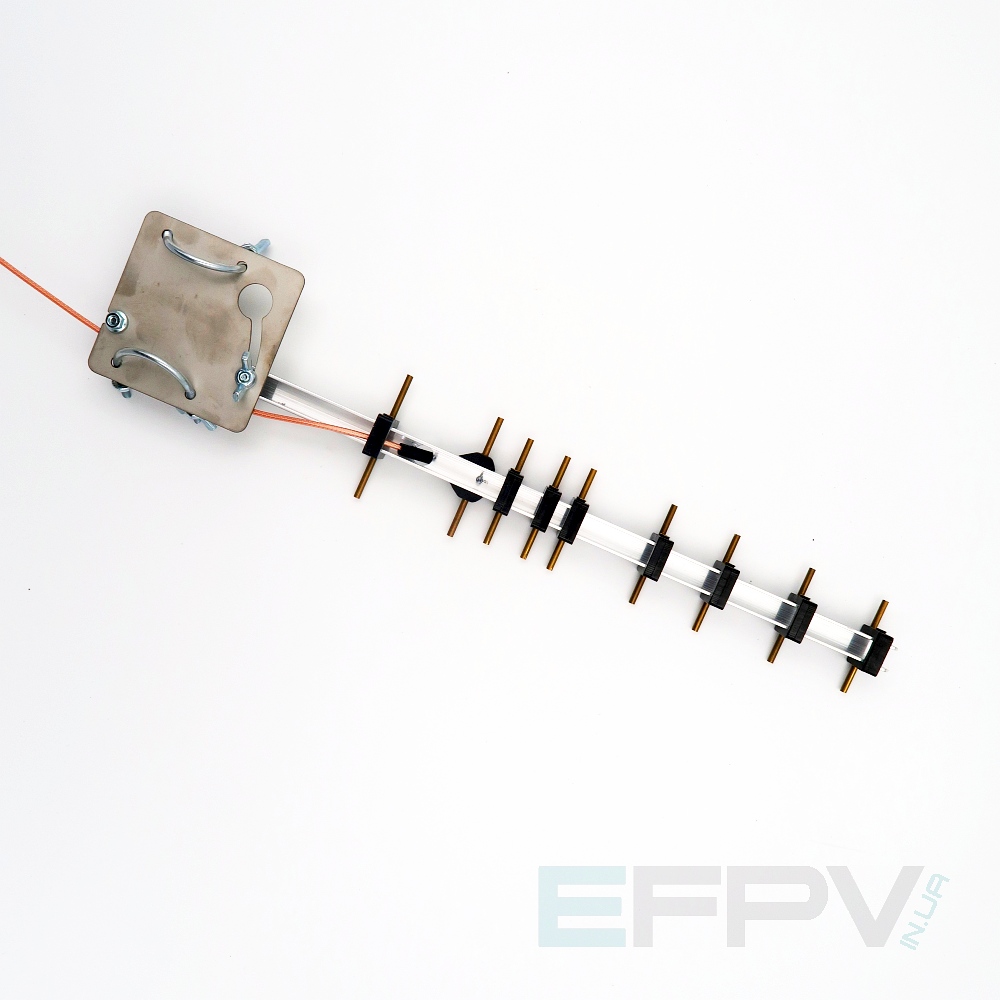 Антена Yagi 2500 MHz 9 секцій 13,4 dBi