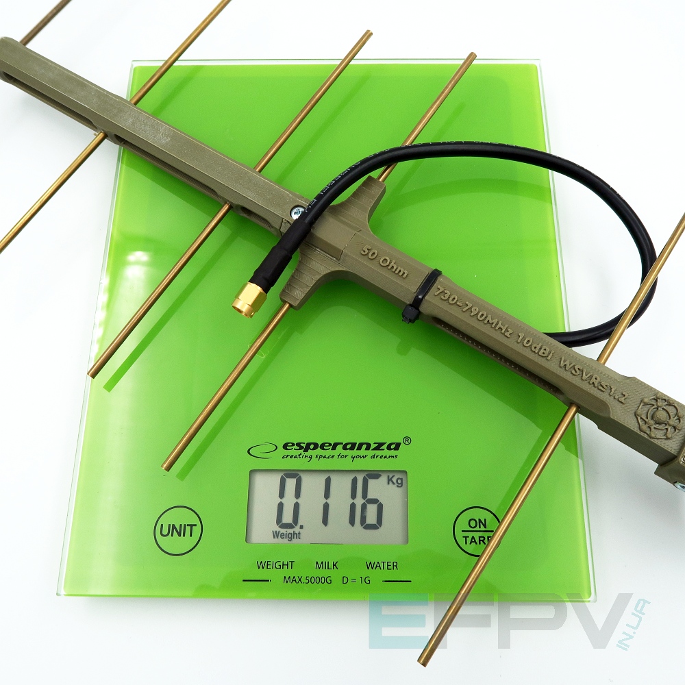 Антена Yagi 720-790 MHz пластик 10dBi